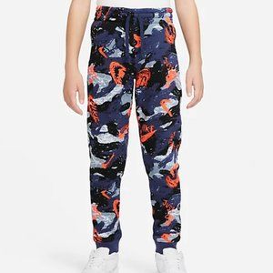Nike Kids Boys L Midnight Navy/HYP Crimson Jogger Pants